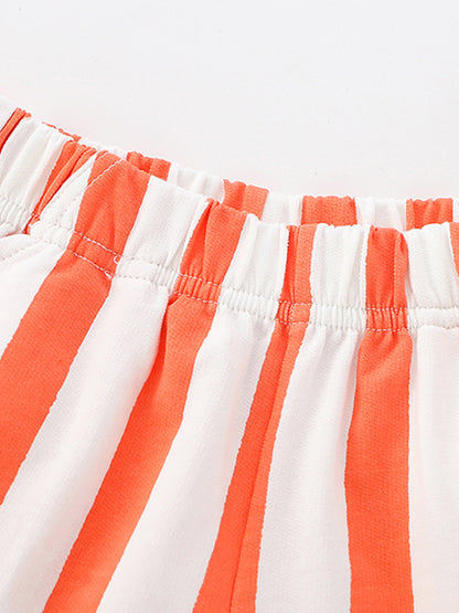 Summer Hot Selling Baby Kids Boys Short Sleeves Cartoon Animals Pattern T-shirt and Striped Shorts Clothing Set, MyKids-USA®, Baby & Children's Outfits, MyKids-USA -  -  -  -  -  -  - .