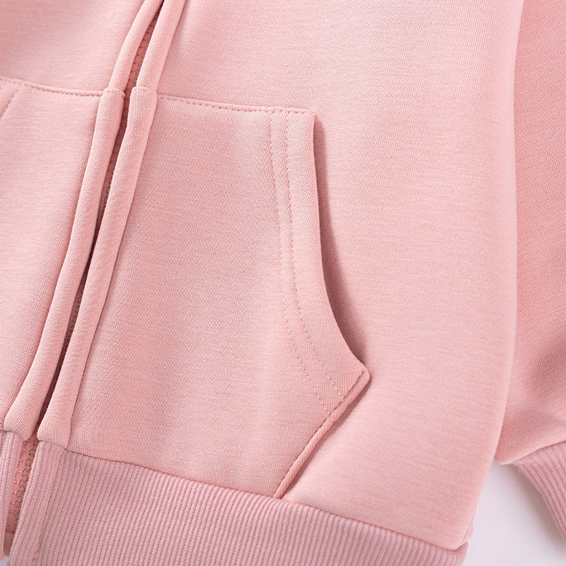 Winter and Autumn Girls Animals Cartoon Pattern Long Sleeves Zip-up Hooded Coat, MyKids-USA®, Baby & Toddler Coats & Jackets, MyKids-USA -  -  -  -  -  -  - 