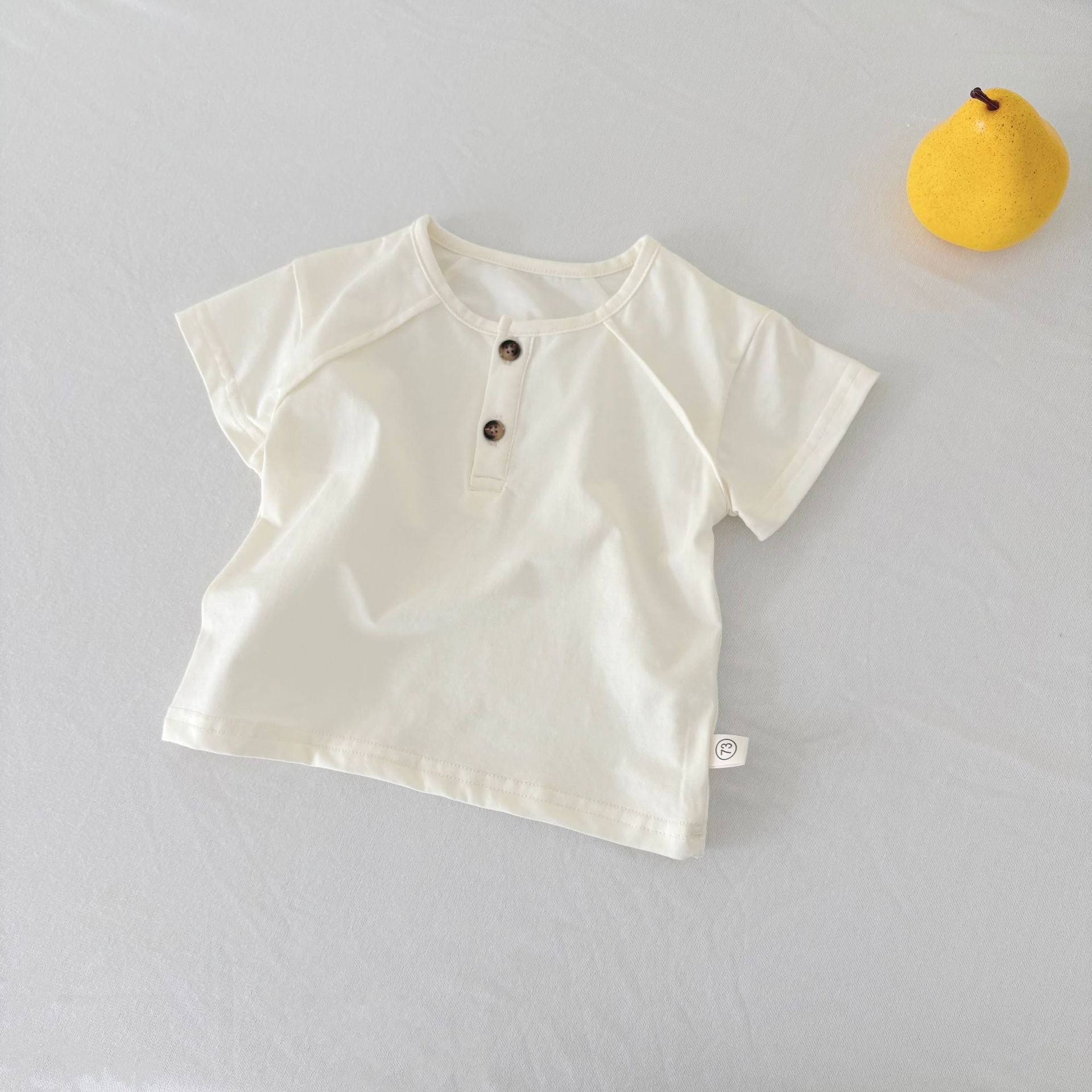 Summer Baby Kids Boys and Girls Short Sleeves Plain T-Shirt and Denim Shorts Clothing Set, MyKids-USA®, Baby & Toddler Outfits, MyKids-USA -  -  -  -  -  -  - .