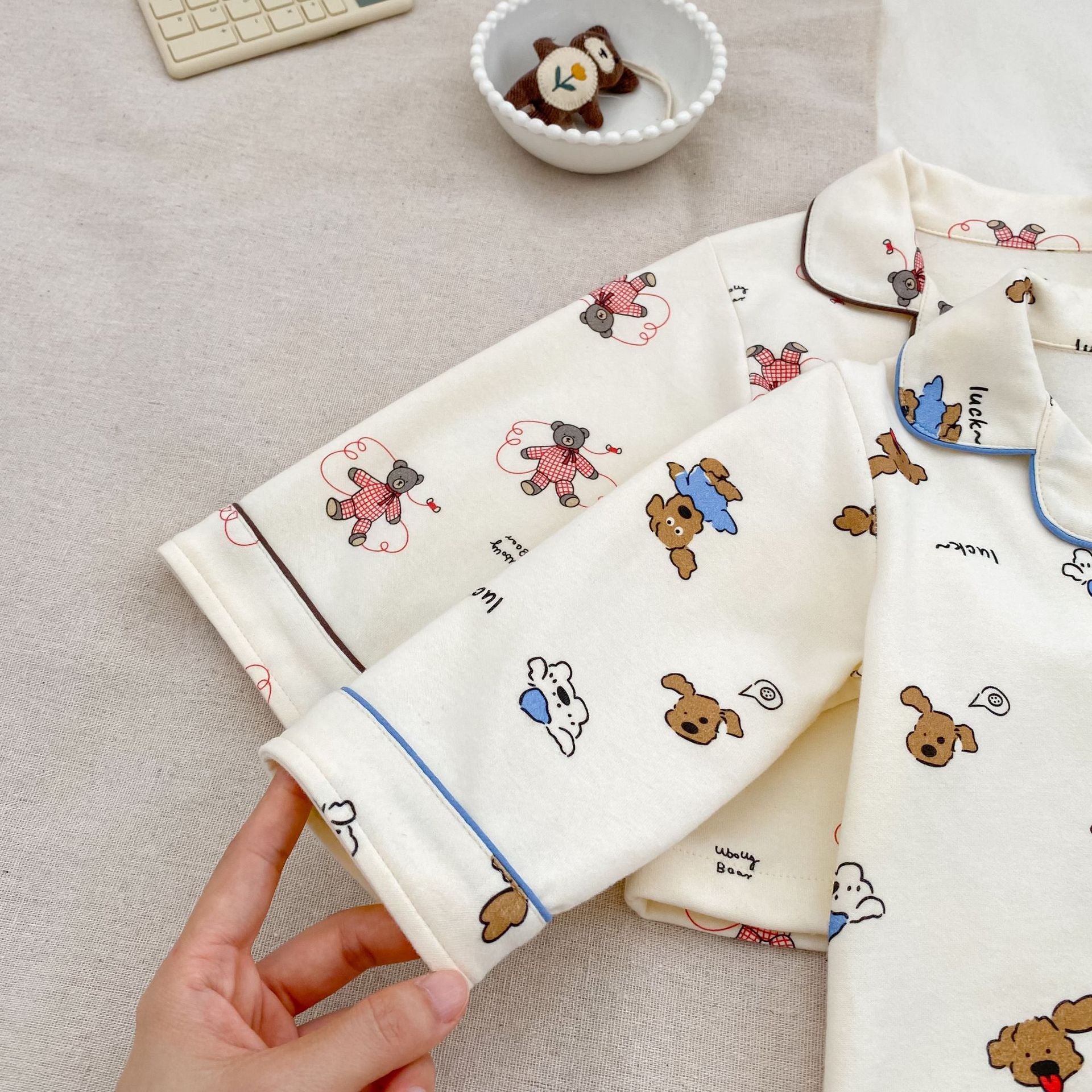 Winter and Autumn Baby Kids Long Sleeves Animals Cartoon Pattern Top and Pants Pajamas Clothing Set, MyKids-USA®, Pajamas, MyKids-USA -  -  -  -  -  -  - 