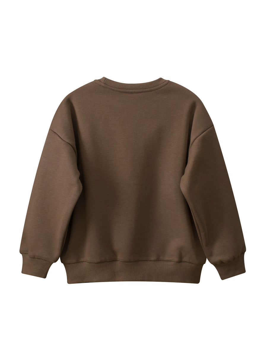 Winter Arrival Boys Landscape Print Crew Neck Long Sleeves Thick Sweatshirt, MyKids-USA®, Baby & Toddler Outerwear, MyKids-USA -  -  -  -  -  -  - 