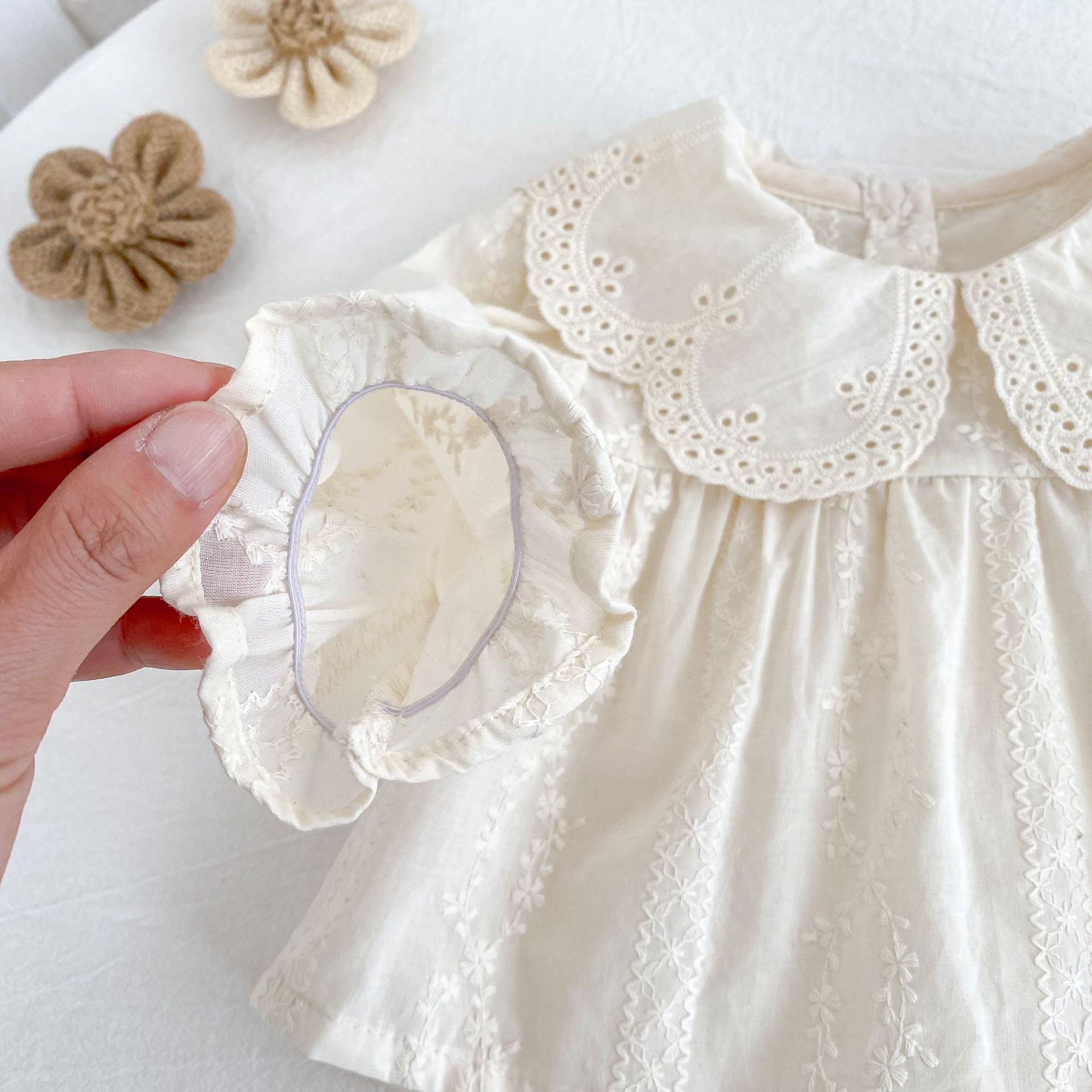 Spring Baby Kids Solid Color Floral Pattern Long Sleeves Top Dress and Bloomers Clothing Set for Girls, MyKids-USA®, Baby & Toddler Outfits, MyKids-USA -  -  -  -  -  -  - .