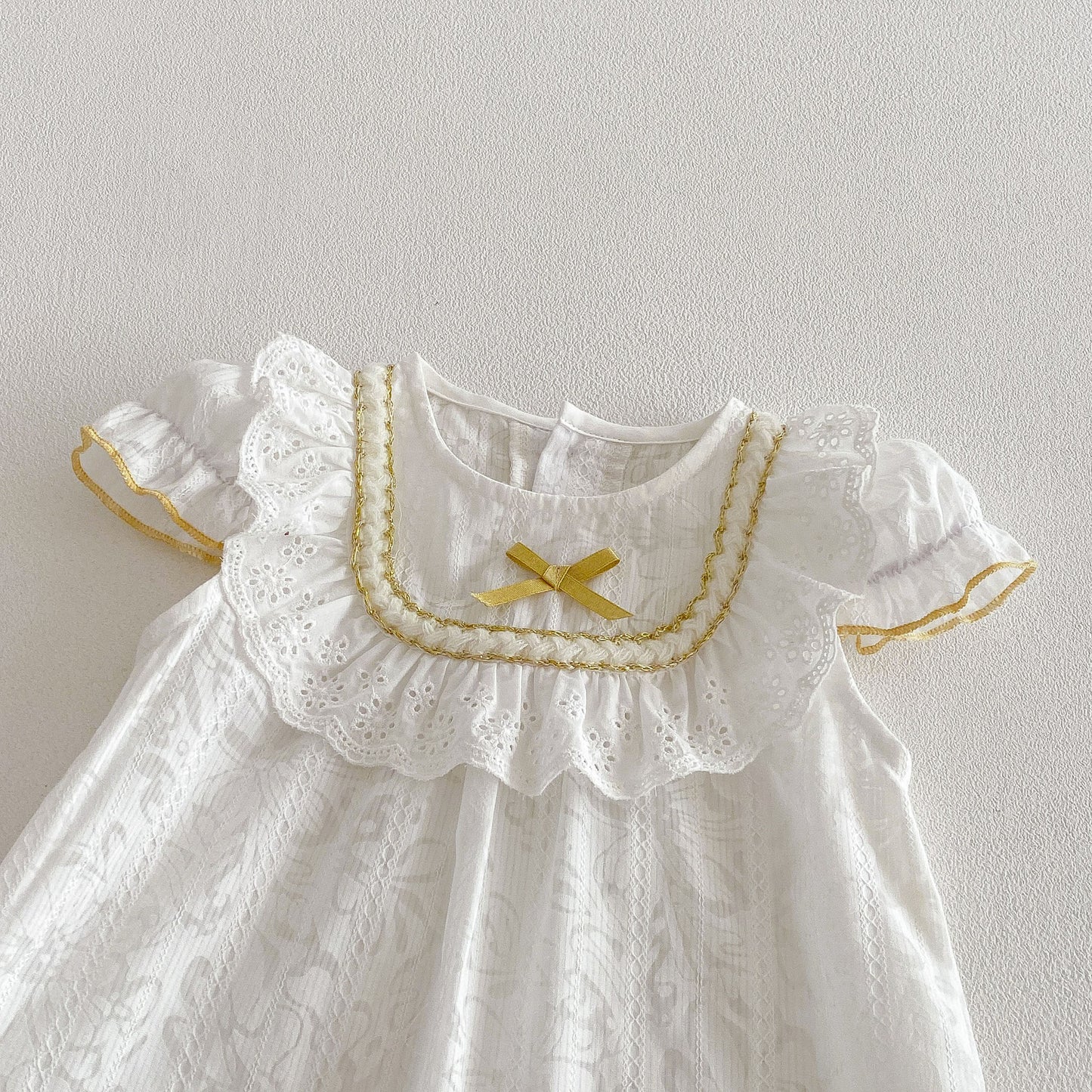 Summer Arrival Baby Girls Short Sleeves Flowers Pattern Rompers, MyKids-USA®, Baby One-Pieces, MyKids-USA -  -  -  -  -  -  - .