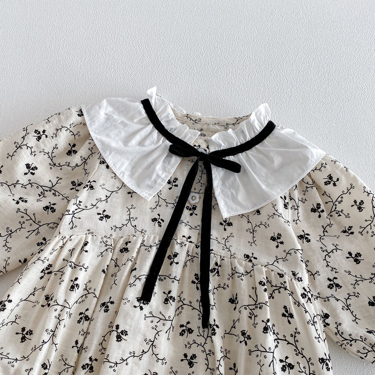 Spring Arrival Baby Girls Long Sleeves Crew Neck Floral Bodysuit, MyKids-USA®, Bodysuits, MyKids-USA -  -  -  -  -  -  - .