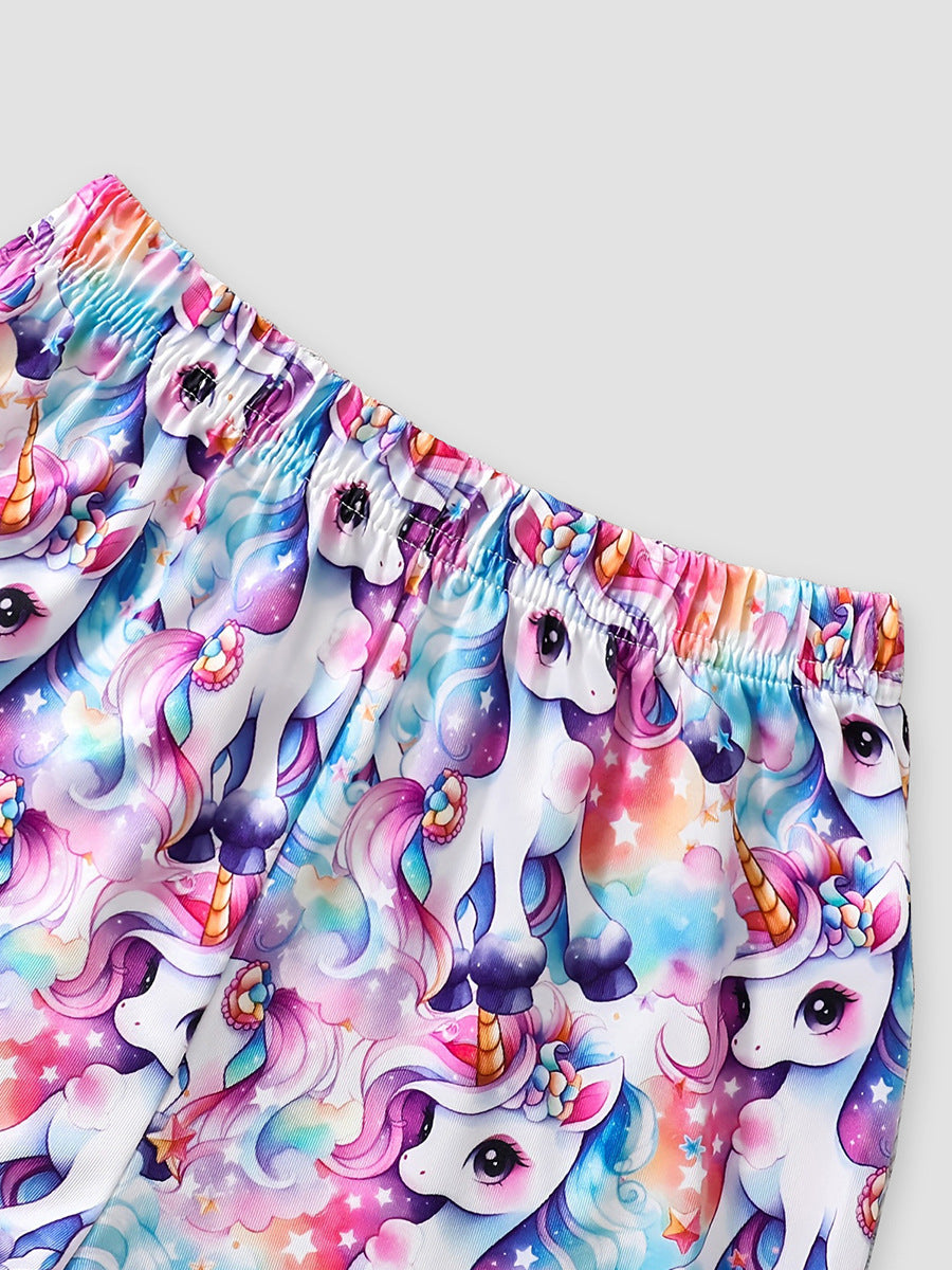 Arrival Summer Baby Kids Girls Short Sleeves Stars and Unicorn Pattern T-shirt and Shorts Clothing Set, MyKids-USA®, Baby & Children's Outfits, MyKids-USA -  -  -  -  -  -  - .