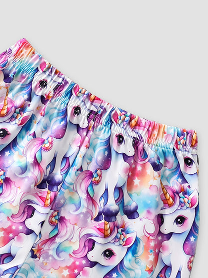 Arrival Summer Baby Kids Girls Short Sleeves Stars and Unicorn Pattern T-shirt and Shorts Clothing Set, MyKids-USA®, Baby & Children's Outfits, MyKids-USA -  -  -  -  -  -  - .