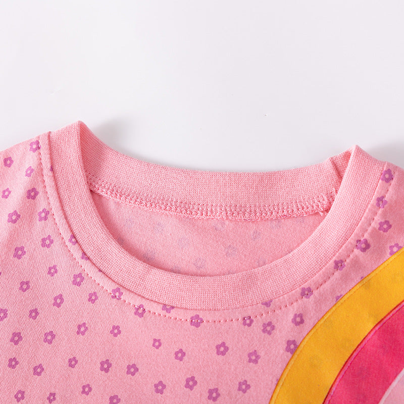 Summer Arrival Floral and Cartoon Pattern Fly Sleeves Dress for Stylish Girls, MyKids-USA®, Baby & Toddler Dresses, MyKids-USA -  -  -  -  -  -  - .