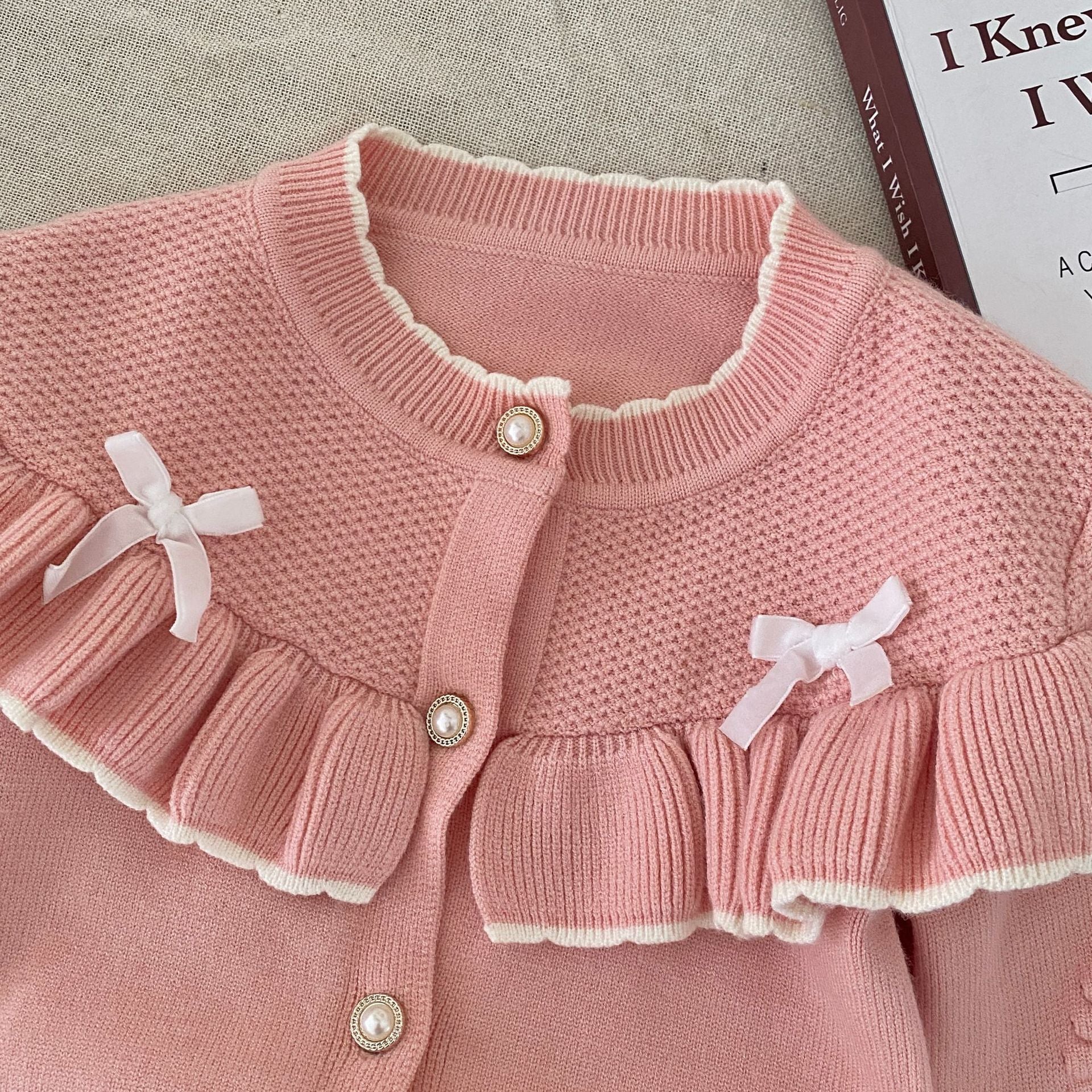 Winter and Autumn Baby Kids Girls Long Sleeves Knitted Cardigan and Flared Pants Knitted Clothing Set, MyKids-USA®, Baby & Toddler Outfits, MyKids-USA -  -  -  -  -  -  - 