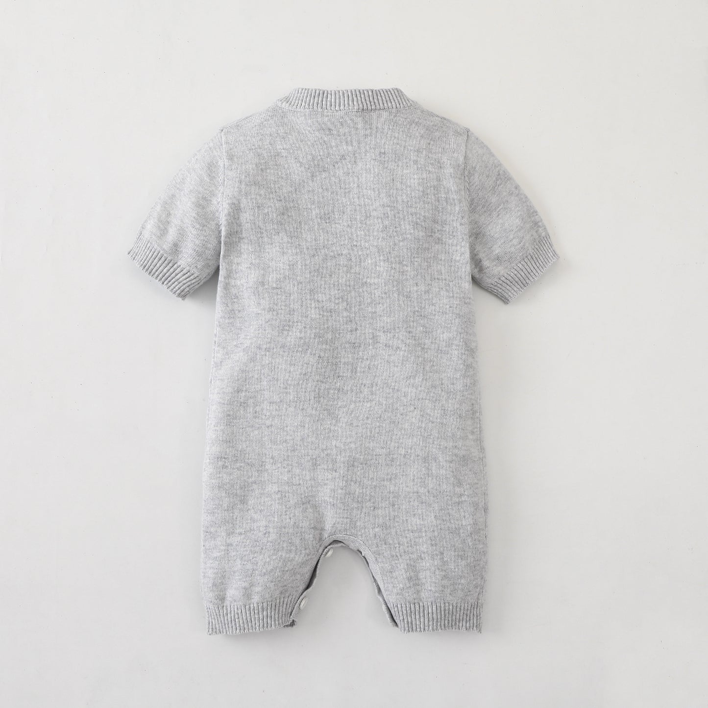 Baby Unisex 100% Cotton Knitting Romper With Hollow-Out Rabbit Design In Summer Outfit, MyKids-USA®, Baby One-Pieces, MyKids-USA -  -  -  -  -  -  - 