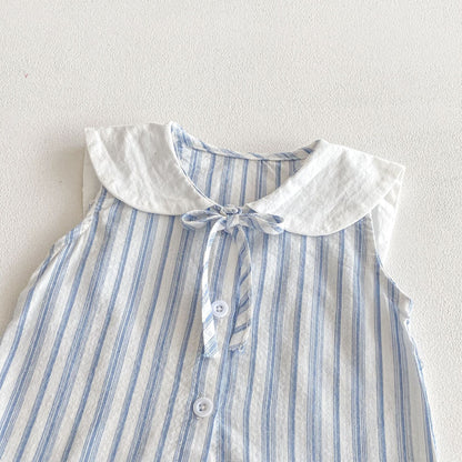 Summer Baby Kids Girls Long Sleeves Striped Vest and Skirt Clothing Set, MyKids-USA®, Baby & Toddler Outfits, MyKids-USA -  -  -  -  -  -  - .