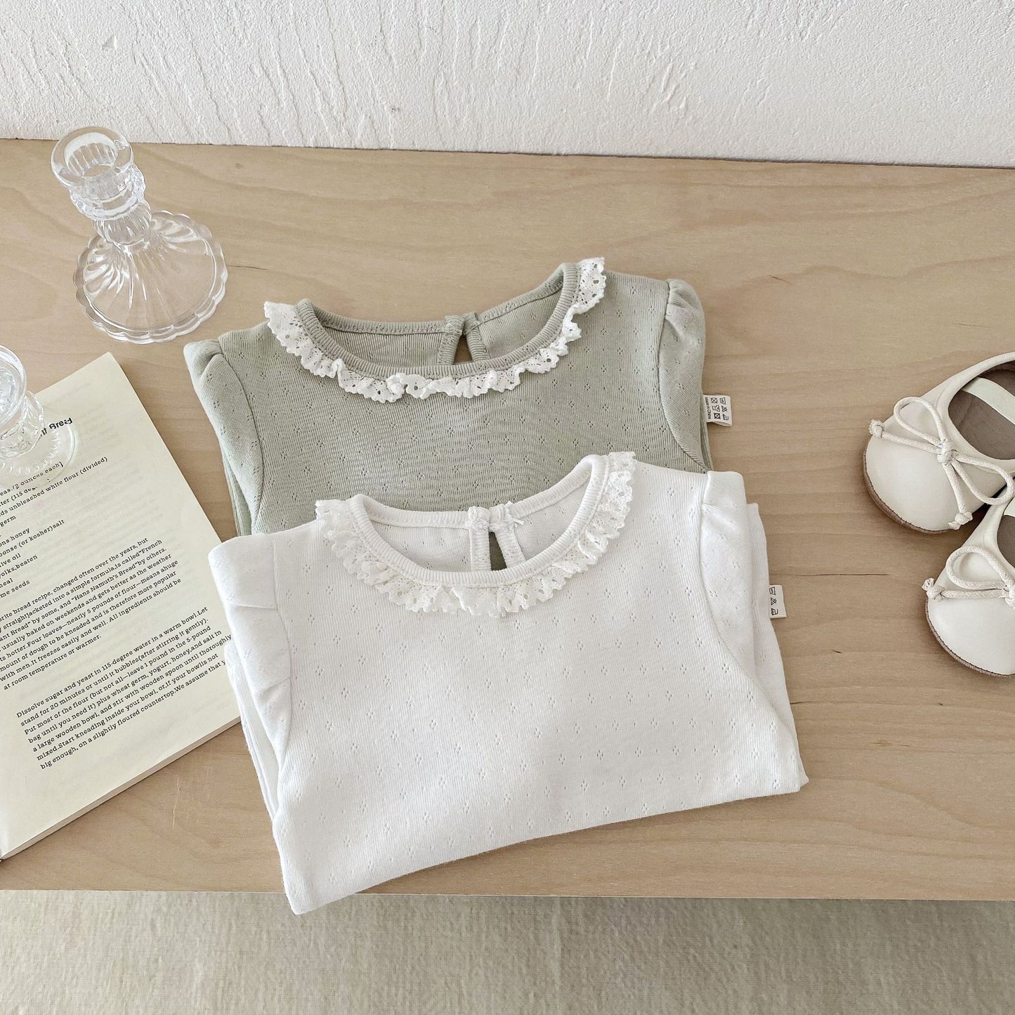 Autumn Arrival Baby Girls Hollow-out Pattern Long Sleeves Top with Collar, MyKids-USA®, Baby & Toddler Tops, MyKids-USA -  -  -  -  -  -  - 