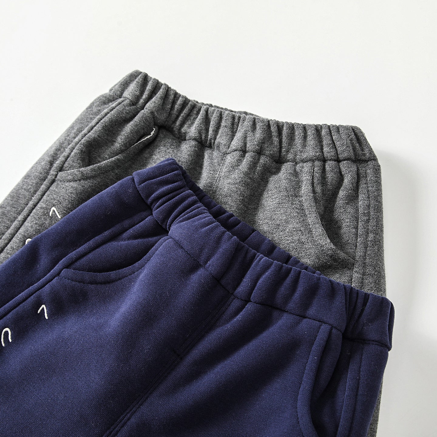 Winter Arrival Casual Baby Kids Boys Letters Embroidered Pattern Fleece-lined Pants, MyKids-USA®, Joggers, MyKids-USA -  -  -  -  -  -  - 