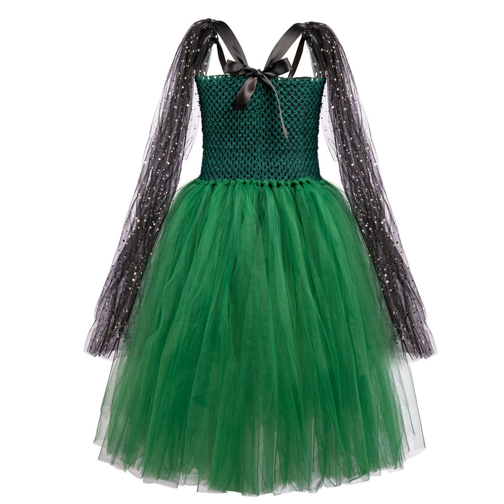 Halloween Medusa Witch Costume Set Dress with Headpiece and Staff, MyKids-USA®, Costume Sets, MyKids-USA -  -  -  -  -  -  - .