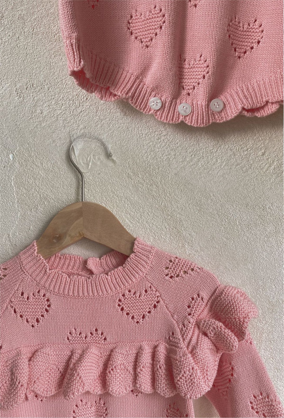MyKids-USA® Hearts Hollow-out Pattern Solid Color Baby Kids Girls Princess Bodysuit
