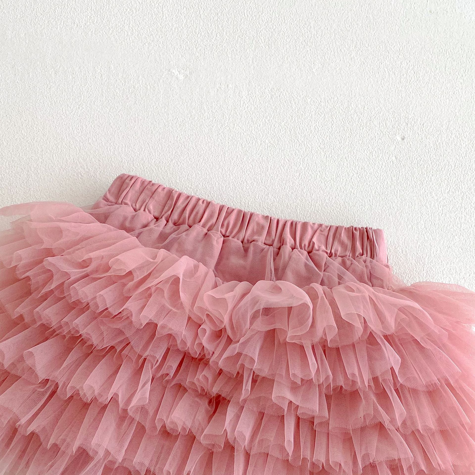 Summer Baby Kids Casual Solid Color Striped Pattern Sleeveless Top Vest with Tulle Skirt Clothing Set for Girls, MyKids-USA®, Baby & Toddler Outfits, MyKids-USA -  -  -  -  -  -  - 