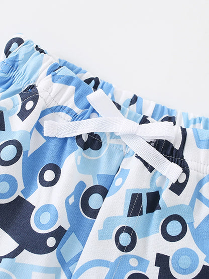Summer Hot Selling Baby Kids Boys Short Sleeves Cars Pattern T-shirt and Shorts Clothing Set, MyKids-USA®, Baby & Children's Outfits, MyKids-USA -  -  -  -  -  -  - .