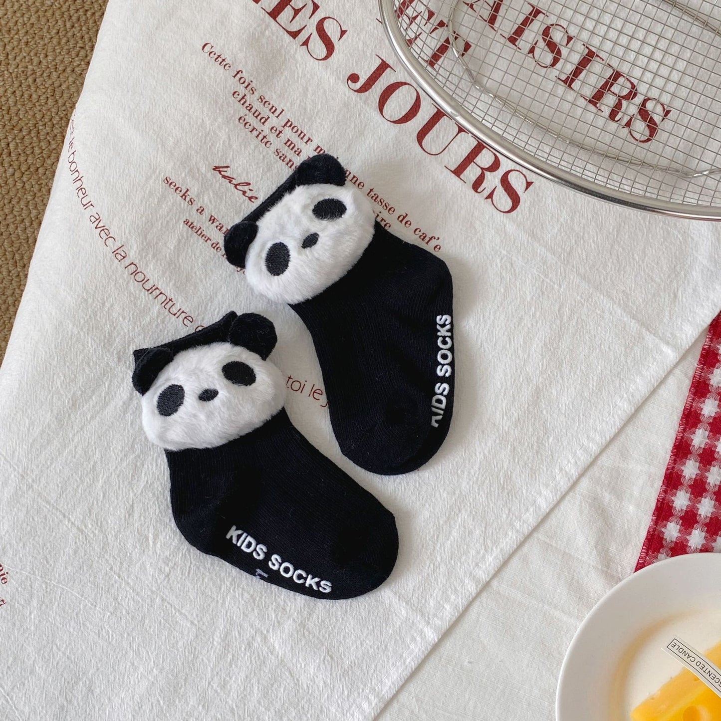 Autumn and Spring Baby Unisex Breathable Simple Cartoon Pattern Socks, MyKids-USA®, Baby & Toddler Socks & Tights, MyKids-USA - Size/Age - S (0-1Y) - Color - Black -  -  - TR2512062305-B.