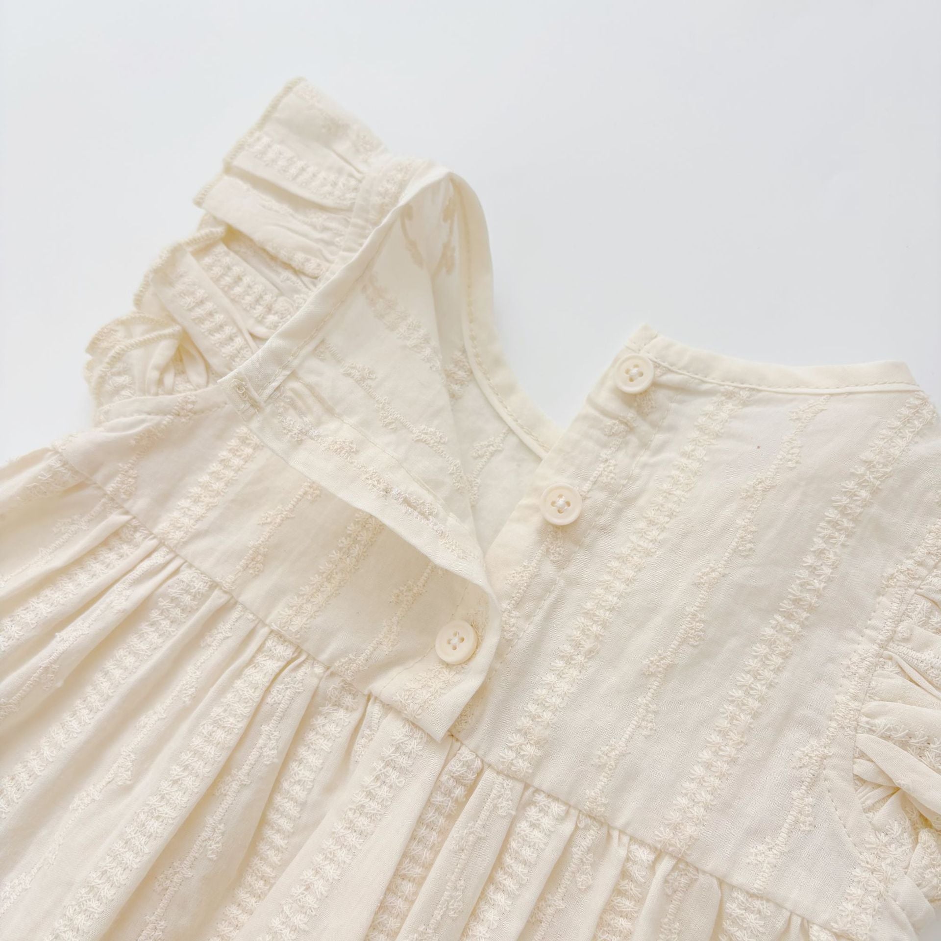 Summer Hot Selling Kids Girls Cute Fly Sleeves Striped and Flowers Pattern Dress, MyKids-USA®, Baby & Toddler Dresses, MyKids-USA -  -  -  -  -  -  - 