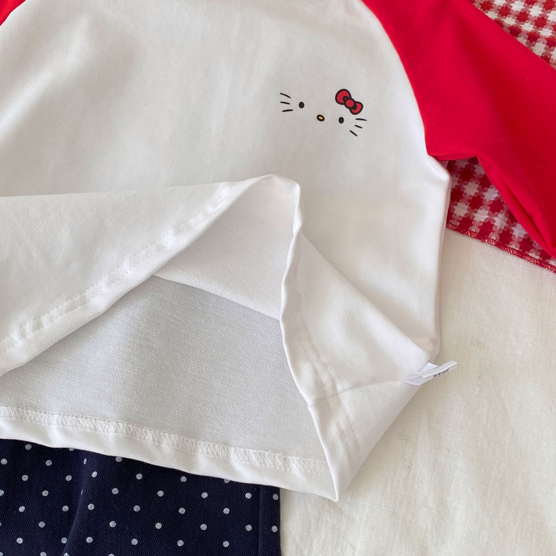 Autumn and Spring Arrival Baby Kids Girls Long Sleeves Cartoon Pattern Color Patchwork Top, MyKids-USA®, Shirts, MyKids-USA -  -  -  -  -  -  - .