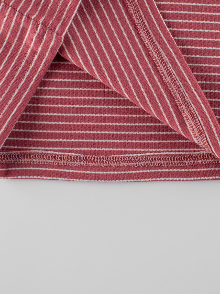 Autumn Baby Kids Girls Striped Long Sleeves Turtle Neck Top Pullover, MyKids-USA®, Baby & Toddler Outerwear, MyKids-USA -  -  -  -  -  -  - 