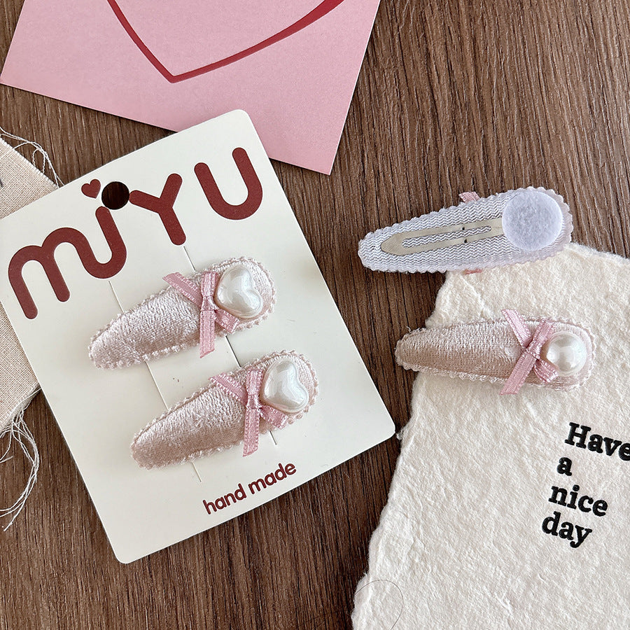 Collection of 2 Versatile Butterfly-bows Pattern Beaded Hair Clips, MyKids-USA®, Hair Pins, Claws & Clips, MyKids-USA -  -  -  -  -  -  - .