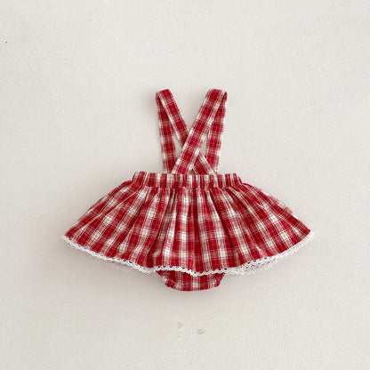 Spring and Autumn Baby Kids Girls Long Sleeves Cartoon Pattern Top and Plaid Sleeveless Onesies Clothing Set, MyKids-USA®, Baby & Toddler Outfits, MyKids-USA -  -  -  -  -  -  - .