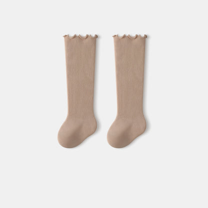 Autumn and Winter Baby Unisex Breathable Solid Color Cute Stockings, MyKids-USA®, Baby & Toddler Socks & Tights, MyKids-USA - Size/Age - S (0-1Y) - Color - Coffee -  -  - TR2601081218-B.