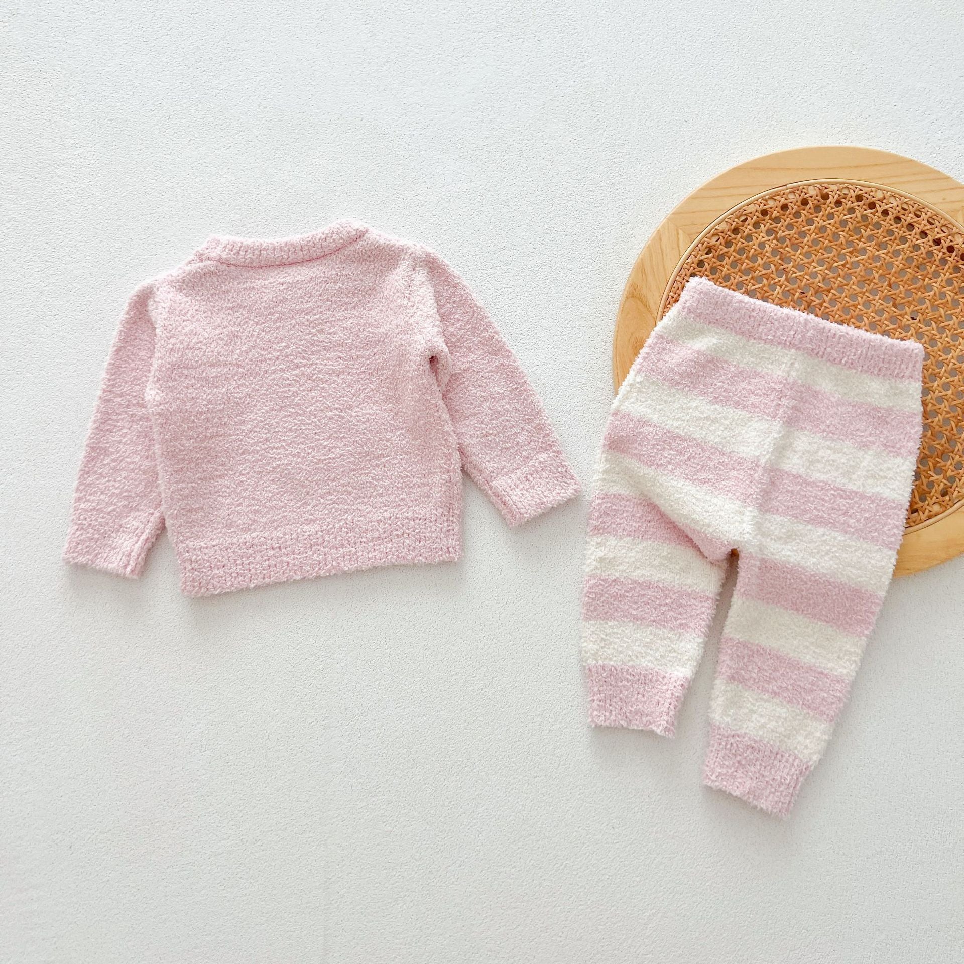MyKids-USA Round Neck Fleece Top and Pants for Baby and Toddlers, MyKids-USA®, Baby & Toddler Outfits, MyKids-USA -  -  -  -  -  -  - .
