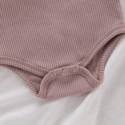 Autumn Arrival Baby Unisex Long Sleeves Solid Color Onesies with Hat and Socks, MyKids-USA®, Baby & Toddler Outfits, MyKids-USA -  -  -  -  -  -  - 