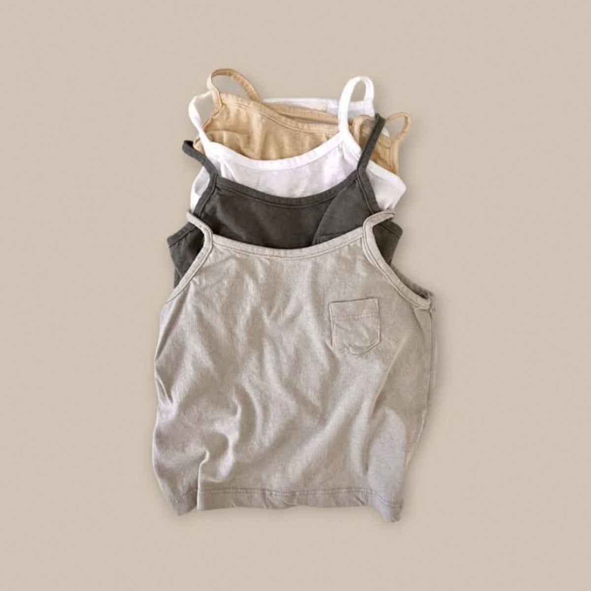 Casual Sleeveless Summer Arrival Children’s Vest, Unisex Baby Solid Color Top, MyKids-USA®, Baby & Toddler Tops, MyKids-USA -  -  -  -  -  -  - 