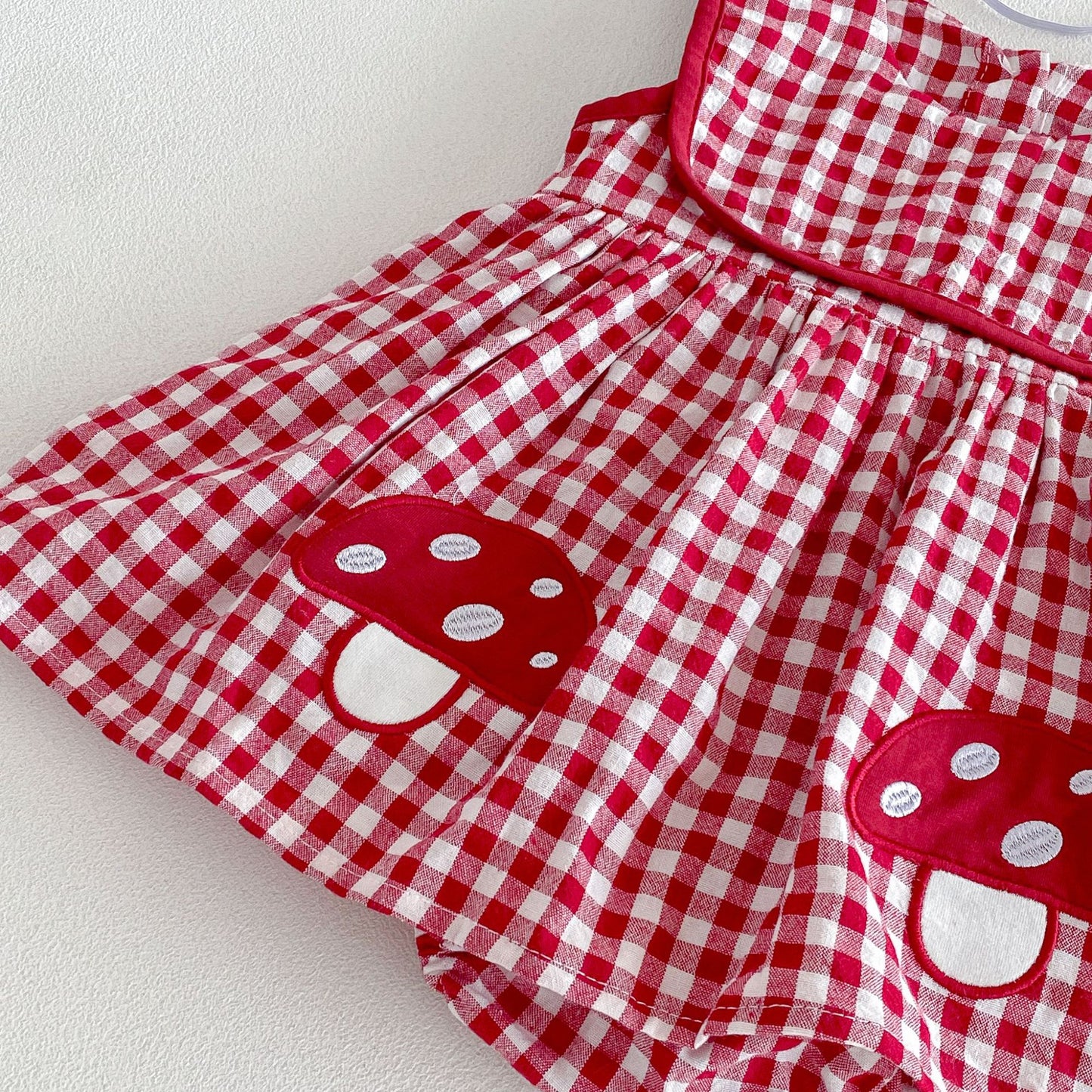 Design Summer Baby Kids Girls Sleeveless Plaid Bodysuit Dress