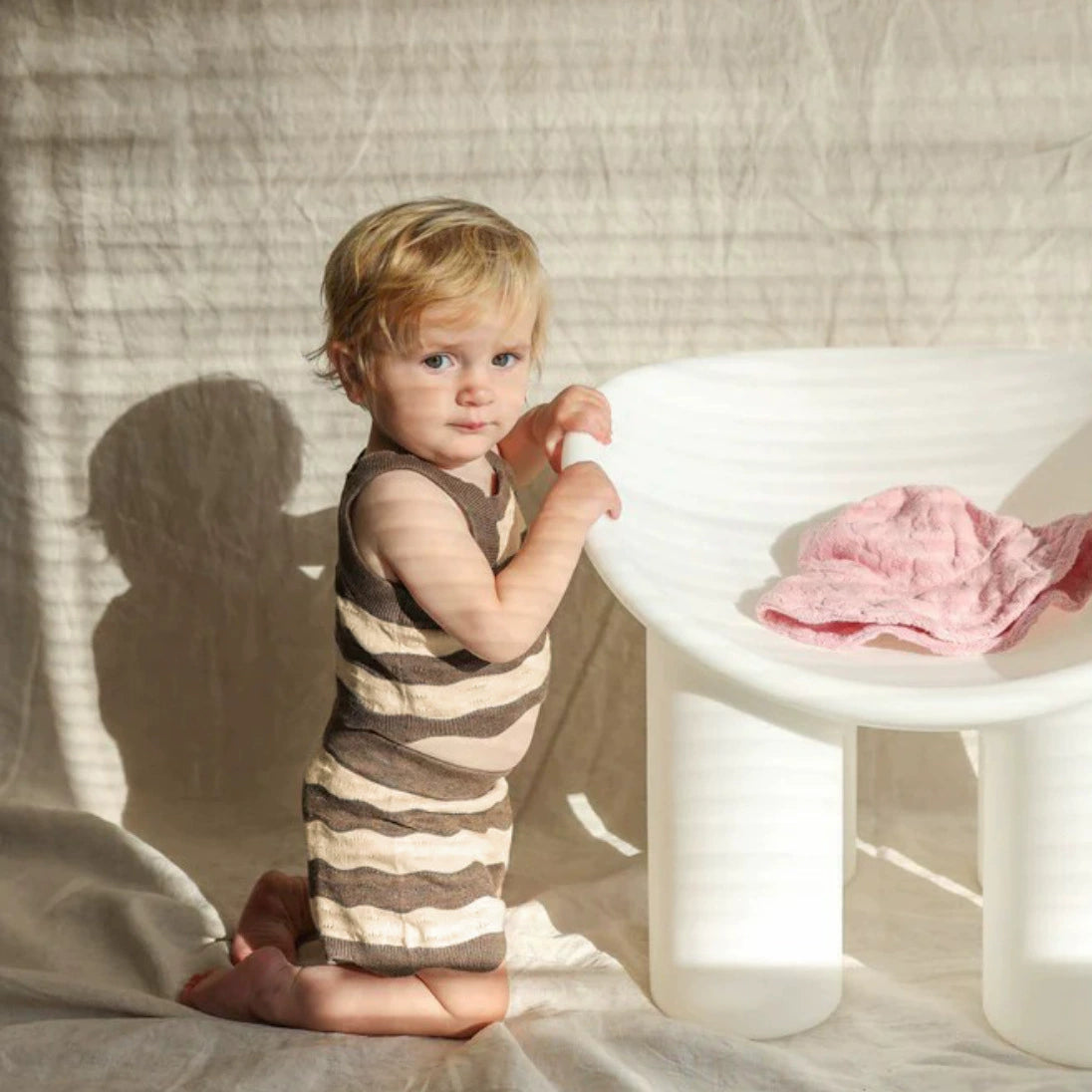 Summer Hot Selling Baby Kids Unisex Sleeveless Striped Vest and Shorts Knitted Clothing Set, MyKids-USA®, Baby & Toddler Outfits, MyKids-USA -  -  -  -  -  -  - 