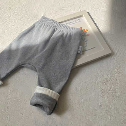 Arrival Baby Boy And Girl Solid Color/Color Patchwork Winter and Autumn Casual Elastic Pants