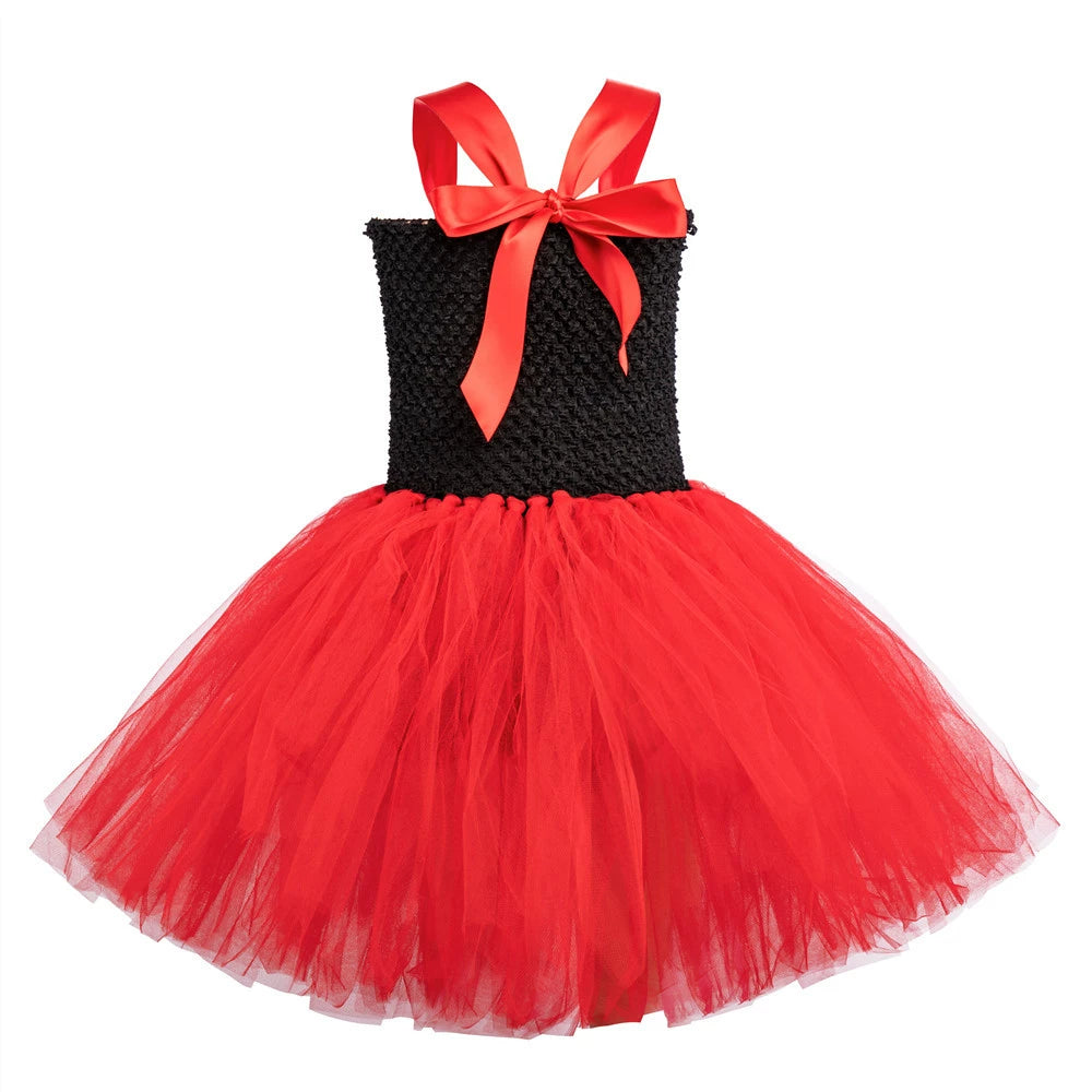 Halloween the Red Queen Costume Set Dress with Headpiece and Staff, MyKids-USA®, Costume Sets, MyKids-USA -  -  -  -  -  -  - .