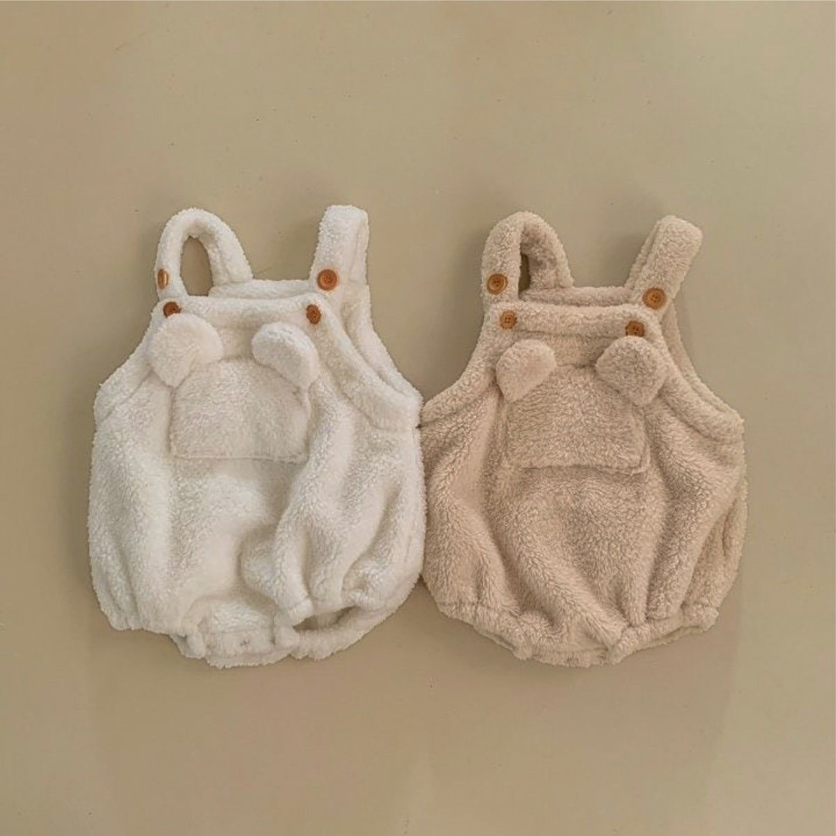 Arrival Autumn and Spring Baby Unisex Simple Solid Color Fluffy Sleeveless Bodysuit, MyKids-USA®, Baby One-Pieces, MyKids-USA -  -  -  -  -  -  - .