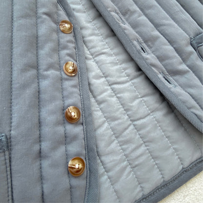 Winter Arrival Baby Unisex Long Sleeves Letters Pattern Cotton-Padded Warm Coat