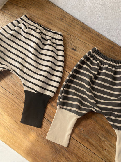 MyKids-USA® Spring and Autumn Baby Kids Unisex Long Sleeves Striped Pattern Top and Pants Clothing Set