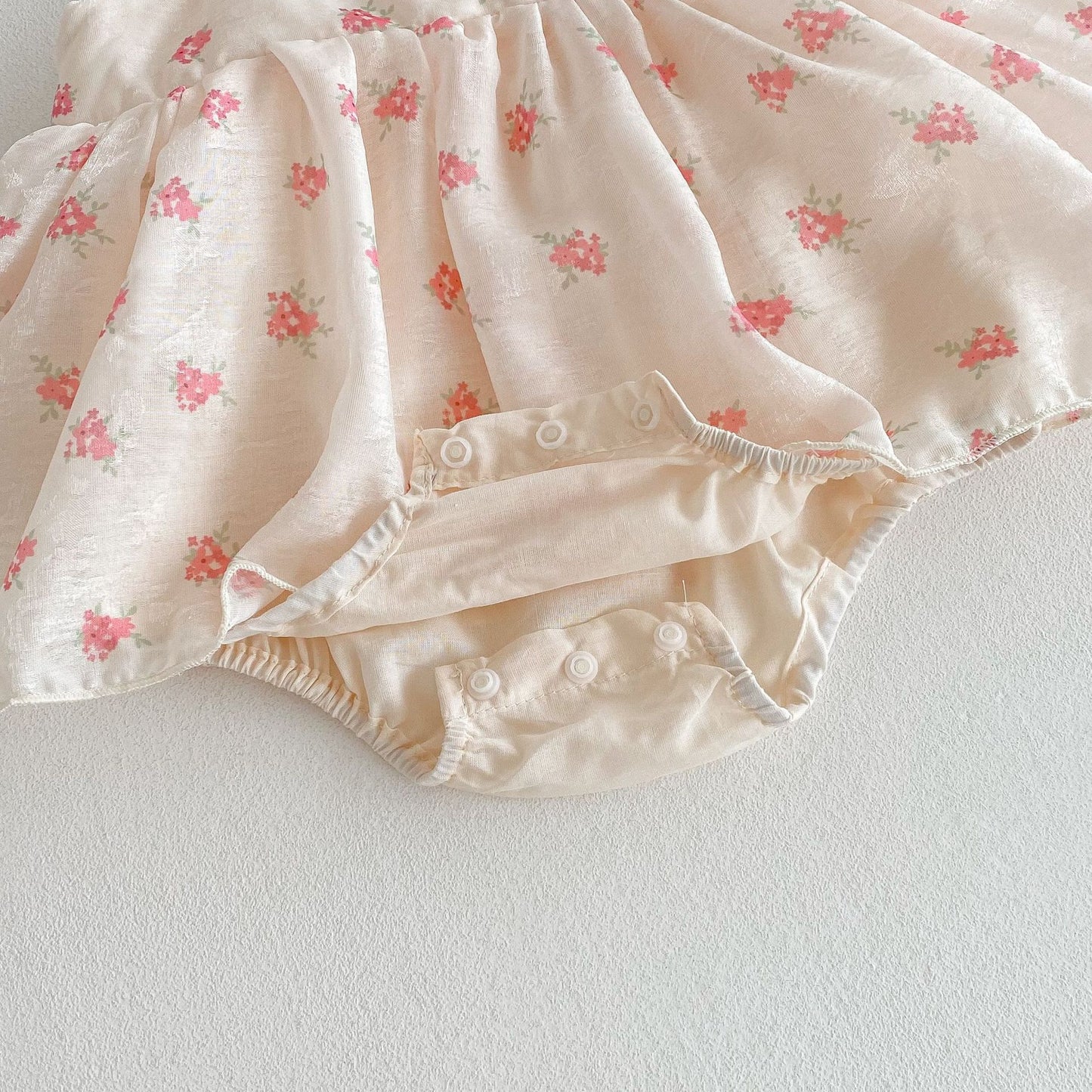 Summer Arrival Baby Girls Sleeveless Pink Flowers Pattern Dress Design Onesies, MyKids-USA®, Baby One-Pieces, MyKids-USA -  -  -  -  -  -  - 