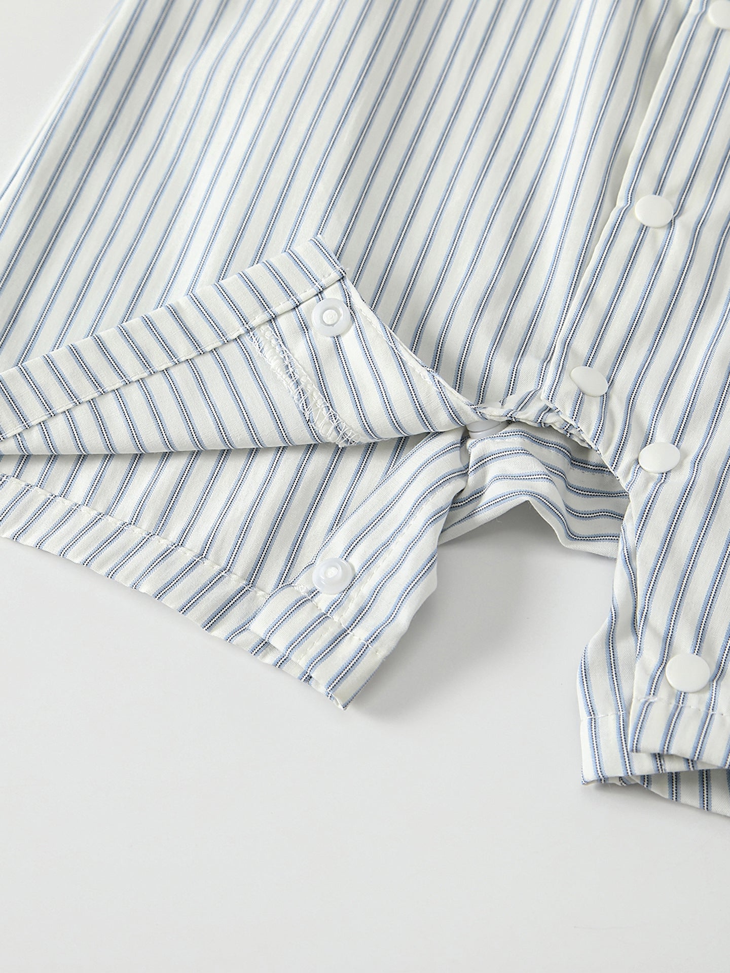 Summer Arrival Baby Boys Short Sleeves Color Patchwork Striped Rompers Bodysuits