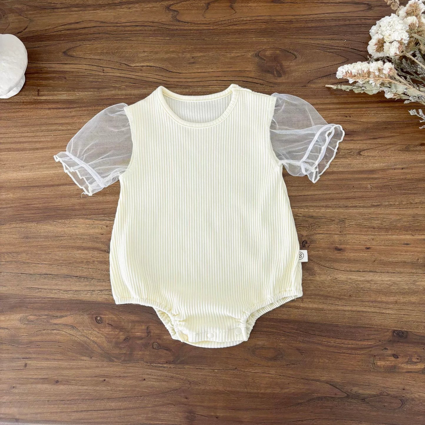 Summer Arrival Baby Kids Girls Sleeveless Floral Pattern Strap Overalls and Beige Onesies Clothing Set, MyKids-USA®, Baby & Toddler Outfits, MyKids-USA -  -  -  -  -  -  - 