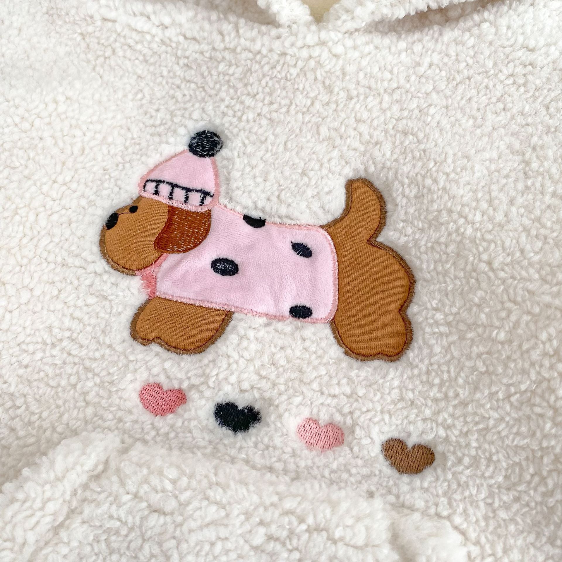 Winter Baby Kids Girls Long Sleeves Cartoon Pattern Fluffy Hoodies and Striped Pants Clothing Set, MyKids-USA®, Baby & Toddler Outfits, MyKids-USA -  -  -  -  -  -  - 