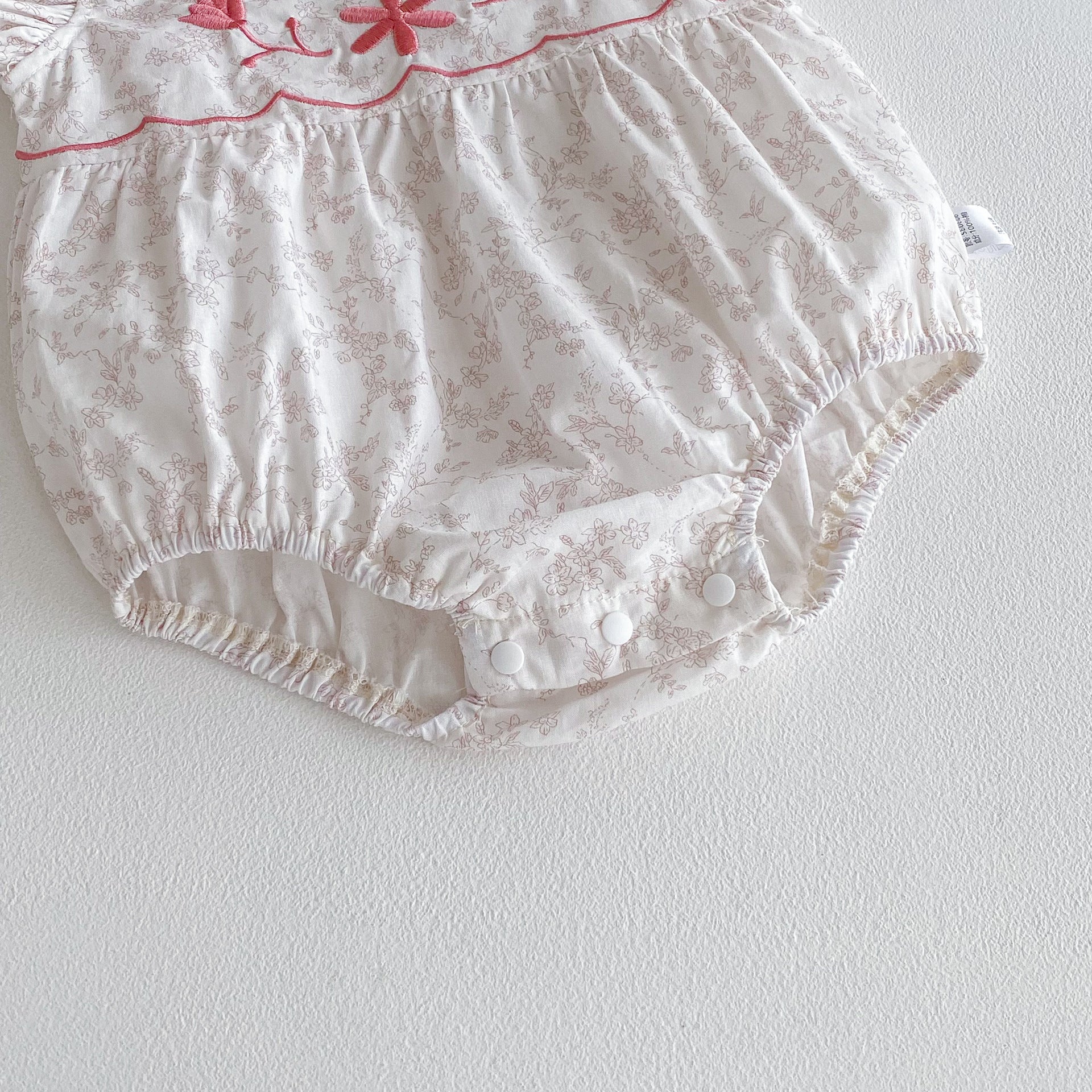 Summer Girls Flowers Printed and Embroidered Pattern Sleeveless Onesies and Dress – Princess Sister Matching Set, MyKids-USA®, Baby & Toddler Outfits, MyKids-USA -  -  -  -  -  -  - .