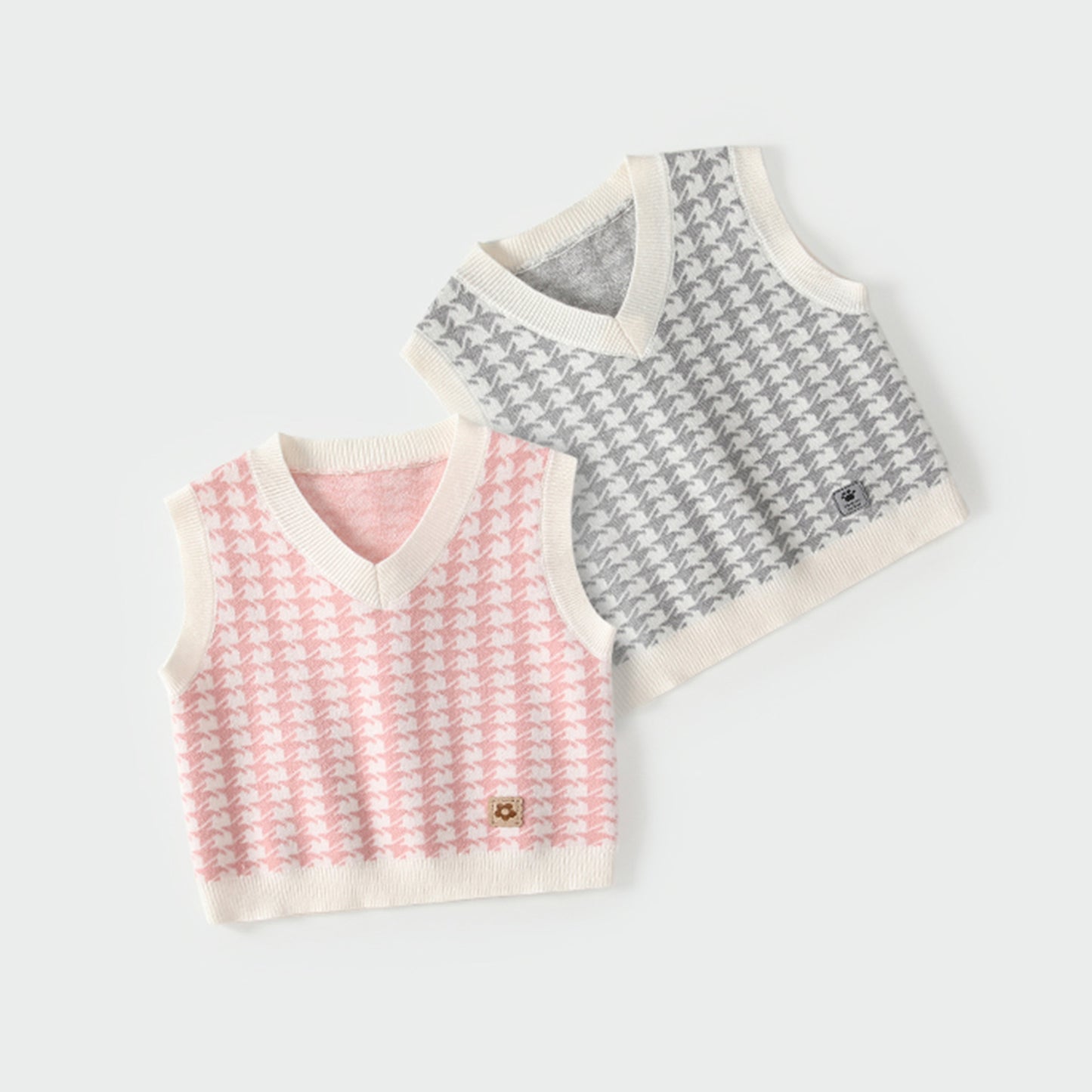 Arrival Autumn Baby Kids Unisex Houndstooth Pattern Sleeveless Vest, MyKids-USA®, Baby & Toddler Coats & Jackets, MyKids-USA -  -  -  -  -  -  - 