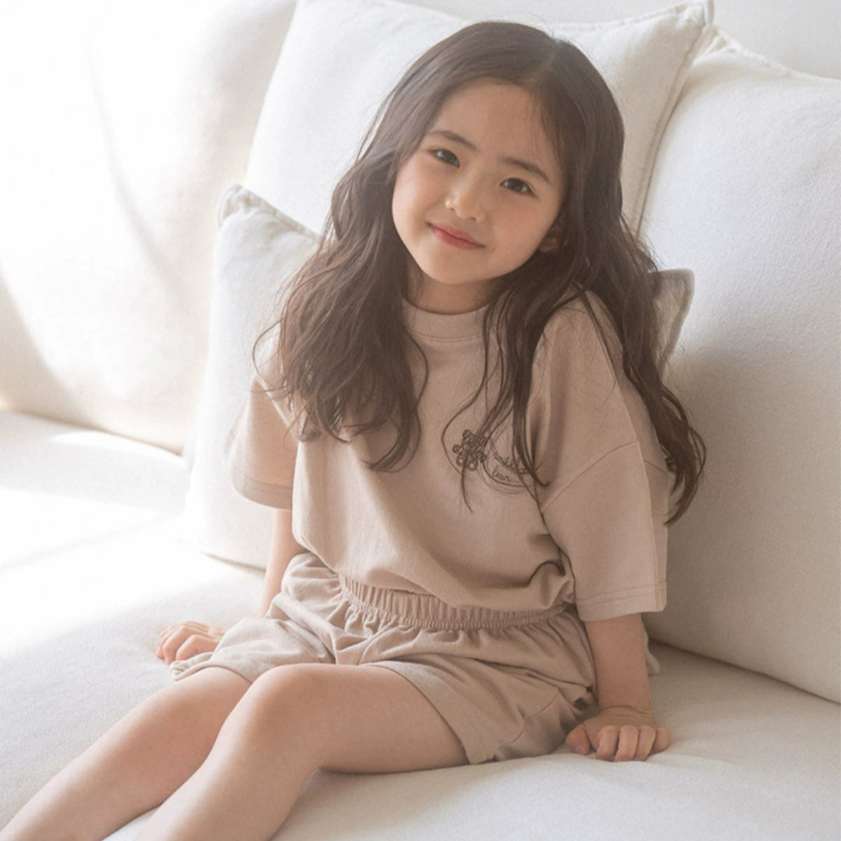 Summer Hot Selling Baby Kids Unisex Short Sleeves Teddy Logo Pattern T-Shirt and Plain Shorts Clothing Set, MyKids-USA®, Baby & Toddler Outfits, MyKids-USA -  -  -  -  -  -  - 