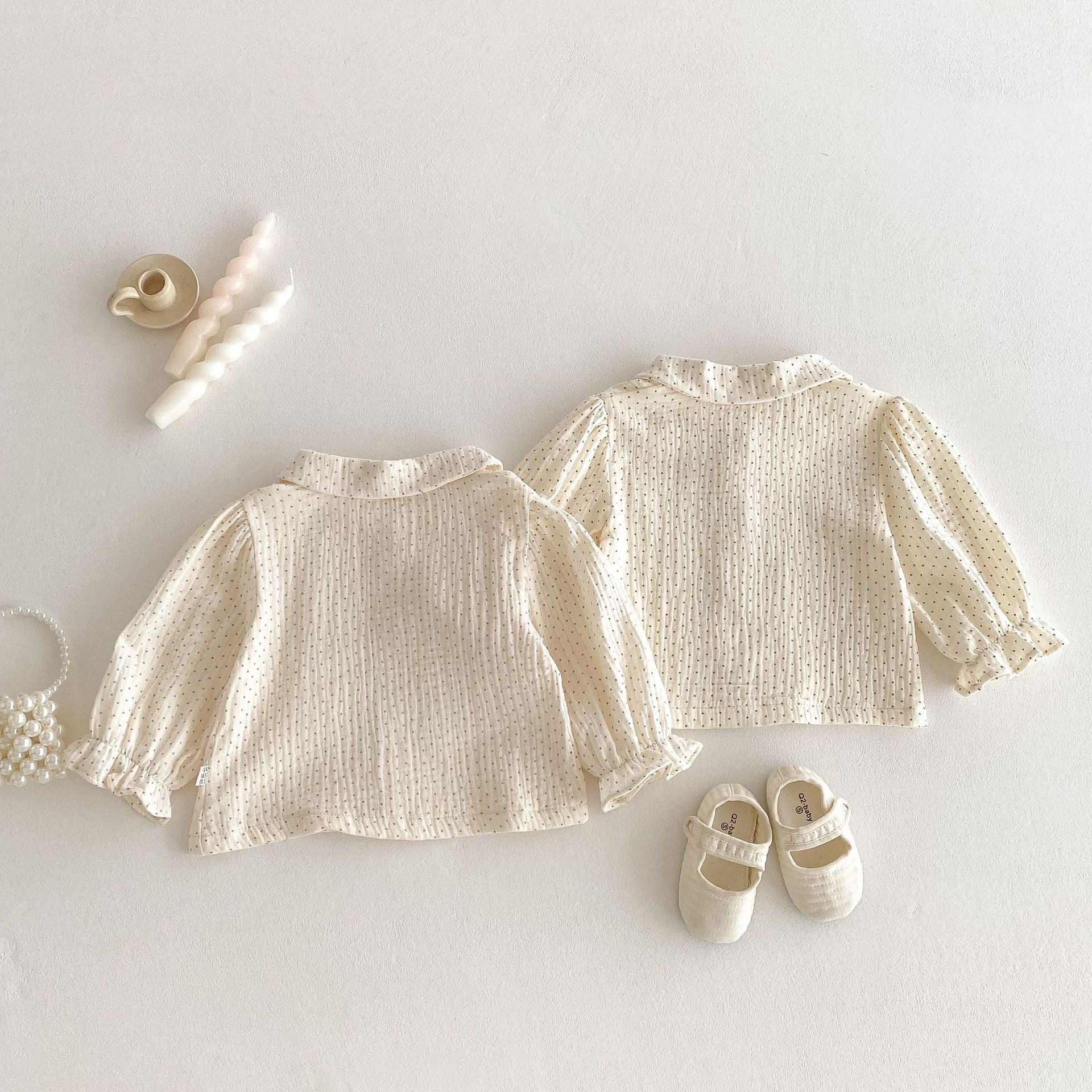 Autumn and Spring Arrival Baby Kids Girls Long Sleeves Single Breasted Top, MyKids-USA®, Baby & Toddler Tops, MyKids-USA -  -  -  -  -  -  - 