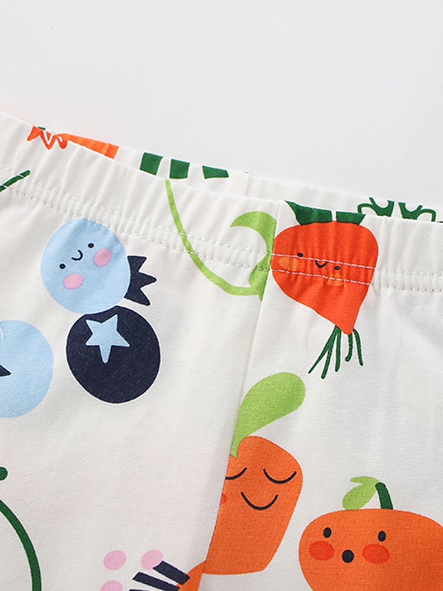 Summer Hot Selling Baby Kids Girls Short Sleeves Cartoon Pattern T-shirt and Shorts Clothing Set, MyKids-USA®, Baby & Children's Outfits, MyKids-USA -  -  -  -  -  -  - .