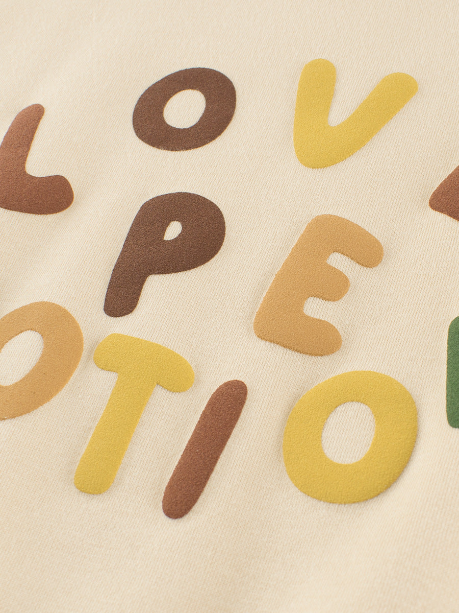 Baby Boy Kids Letters Pattern Crew Neck Long Sleeves Warm Cozy Pullover, MyKids-USA®, Baby & Toddler Outerwear, MyKids-USA -  -  -  -  -  -  - 