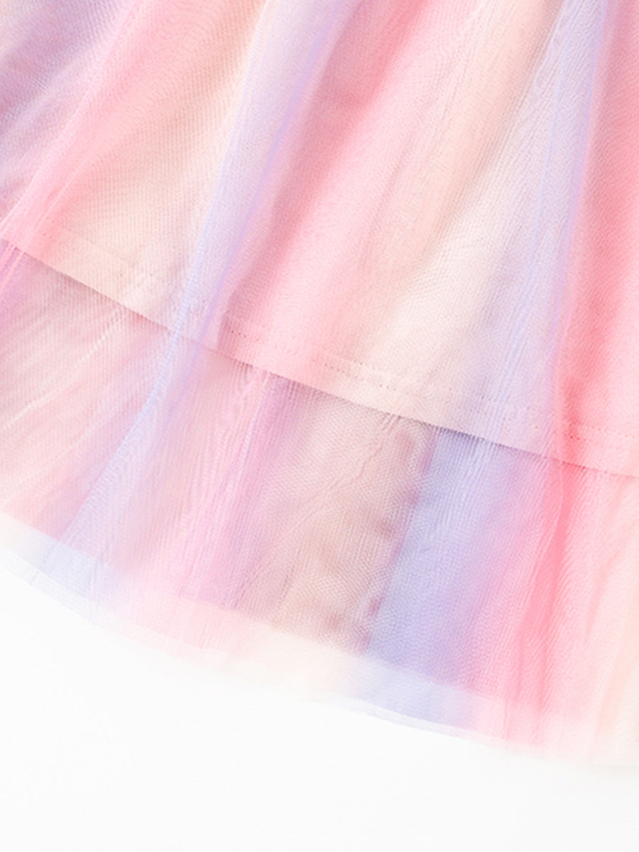 Summer Arrival Cartoon Pattern Short Sleeves Crew Neck Dress for Stylish Girls, MyKids-USA®, Baby & Toddler Dresses, MyKids-USA -  -  -  -  -  -  - .