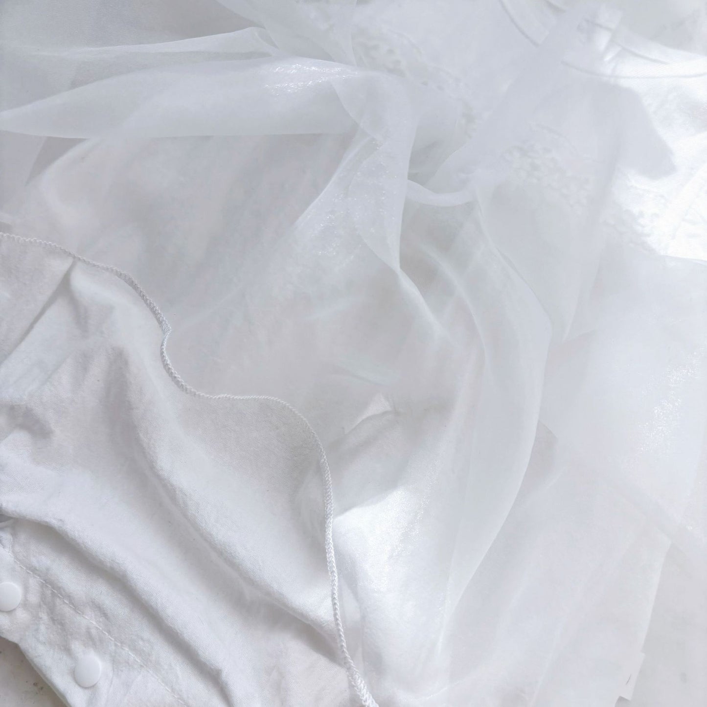 Summer Arrival Baby Girls Fly Sleeves Tulle Patchwork Lace Decorated Onesies, MyKids-USA®, Baby & Toddler Dresses, MyKids-USA -  -  -  -  -  -  - 