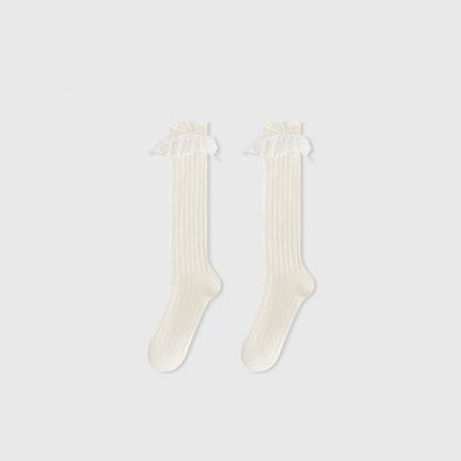 Summer and Spring Baby Kids Girls Breathable Lace Decorated Stockings